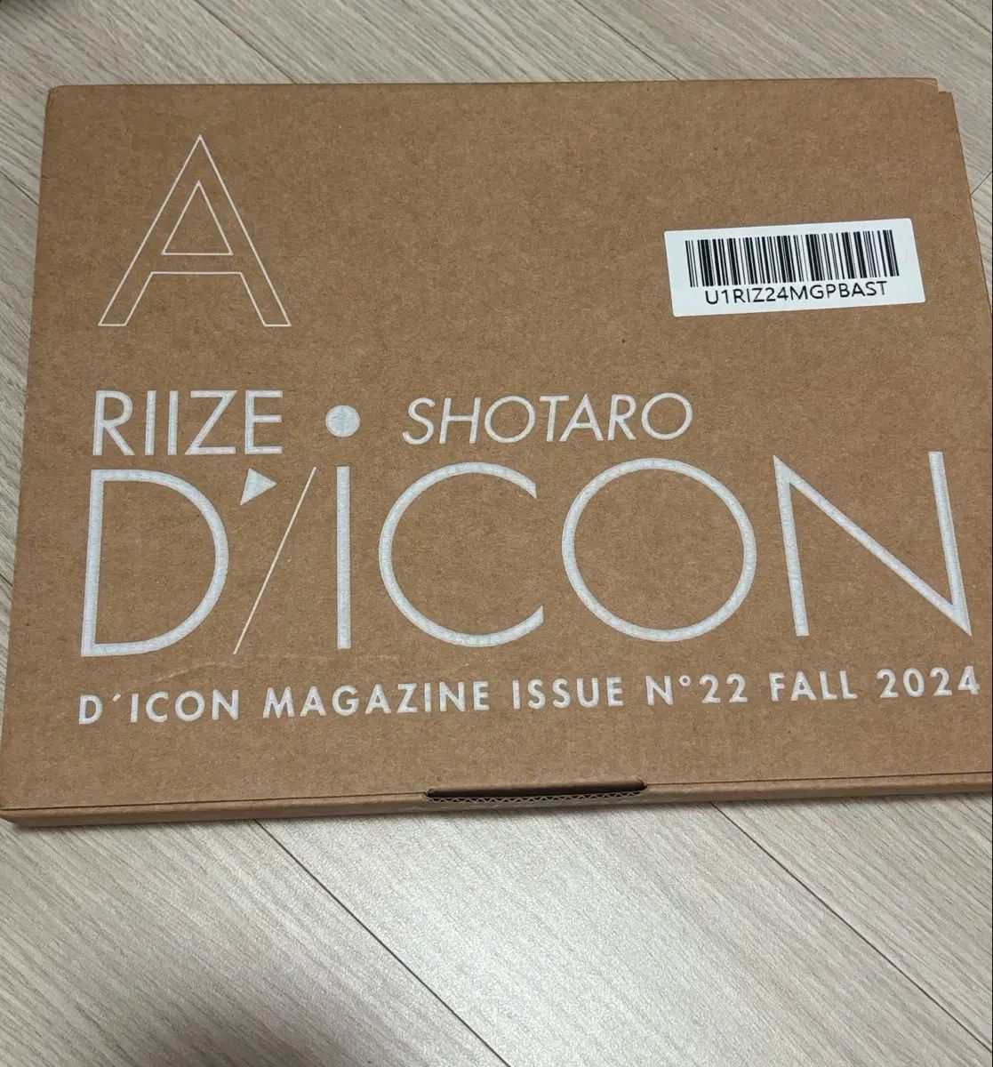 RIIZE（ライズ） DICON 雑誌+カレンダー+スクラッチ トレカ ショウタロウ(SHOTARO・大﨑 将太郎) Aバージョン