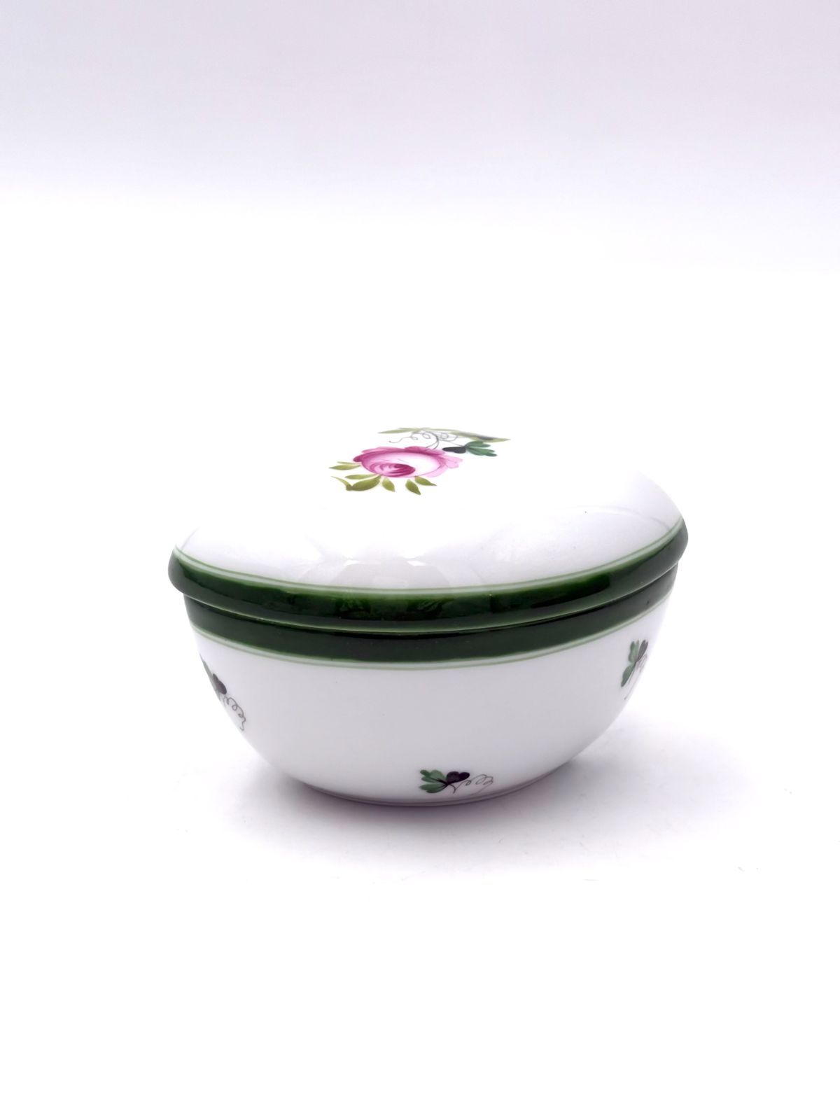 ヘレンド Herend ウィーンの薔薇 ボンボニエール ボンボン入れ ハート