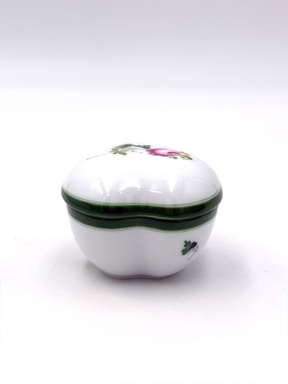 ヘレンド Herend ウィーンの薔薇 ボンボニエール ボンボン入れ ハート