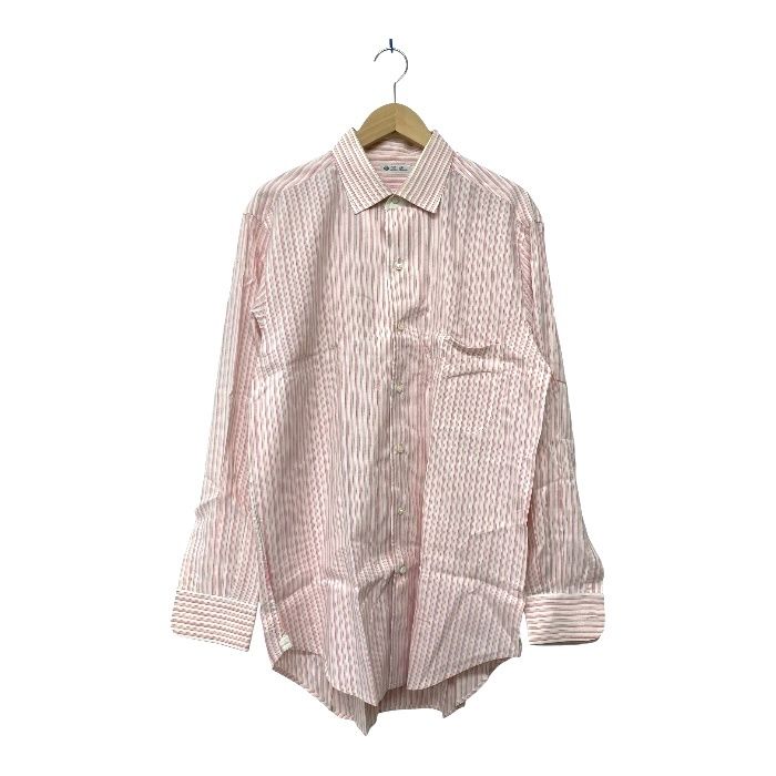 Loro Piana/ロロピアーナ/ストライプシャツ/サイズXL/ピンク×ホワイト