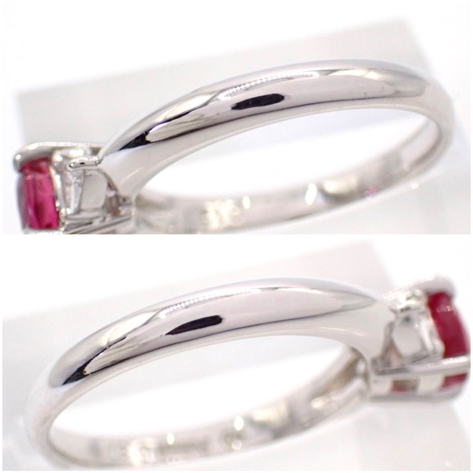 田崎真珠 タサキ TASAKI 12号 ルビー 0.81ct ダイヤモンド ダイヤ 0.12 