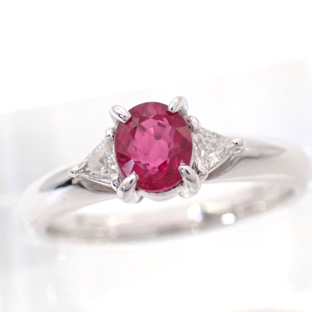 田崎真珠 タサキ TASAKI 12号 ルビー 0.81ct ダイヤモンド ダイヤ 0.12 