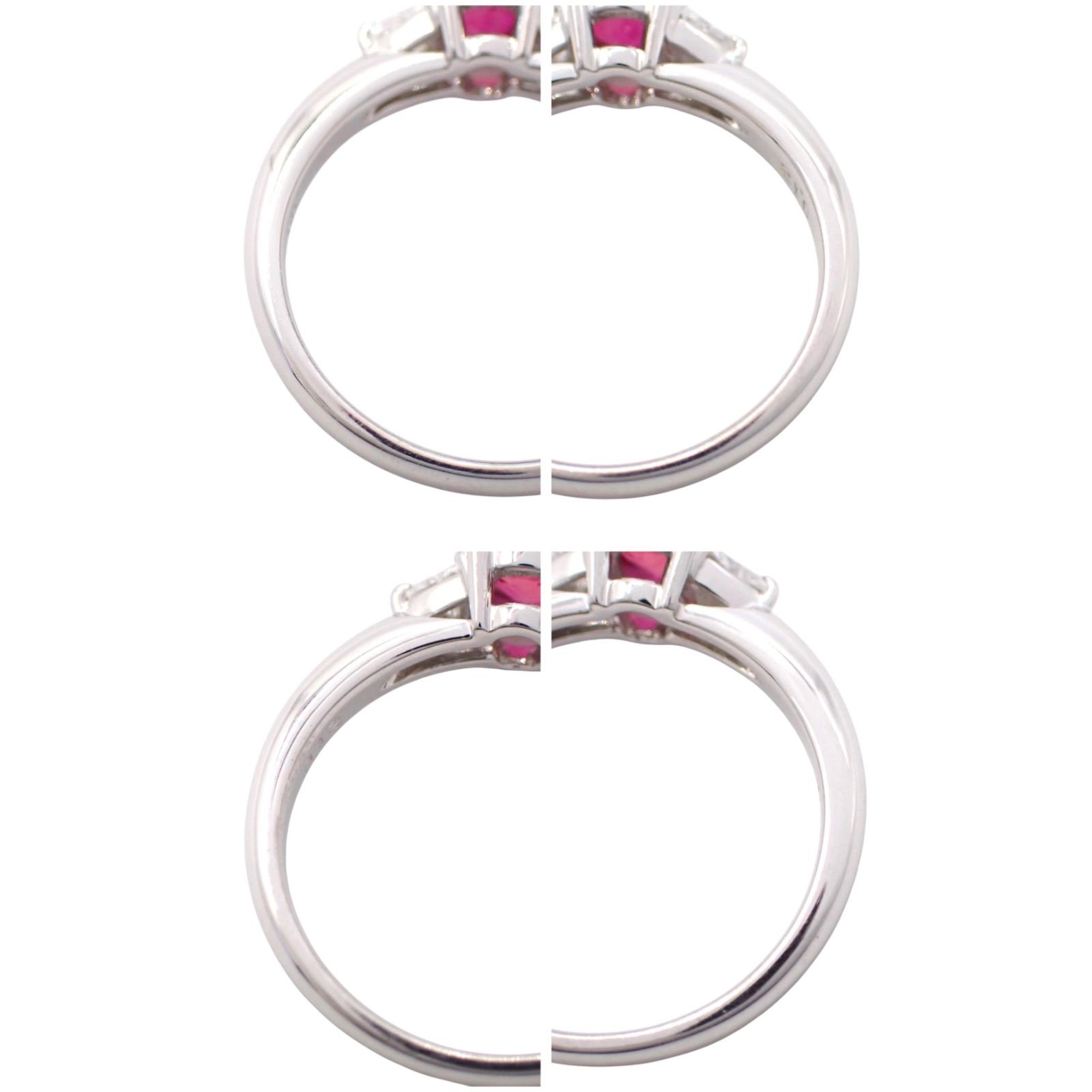 田崎真珠 タサキ TASAKI 12号 ルビー 0.81ct ダイヤモンド ダイヤ 0.12 