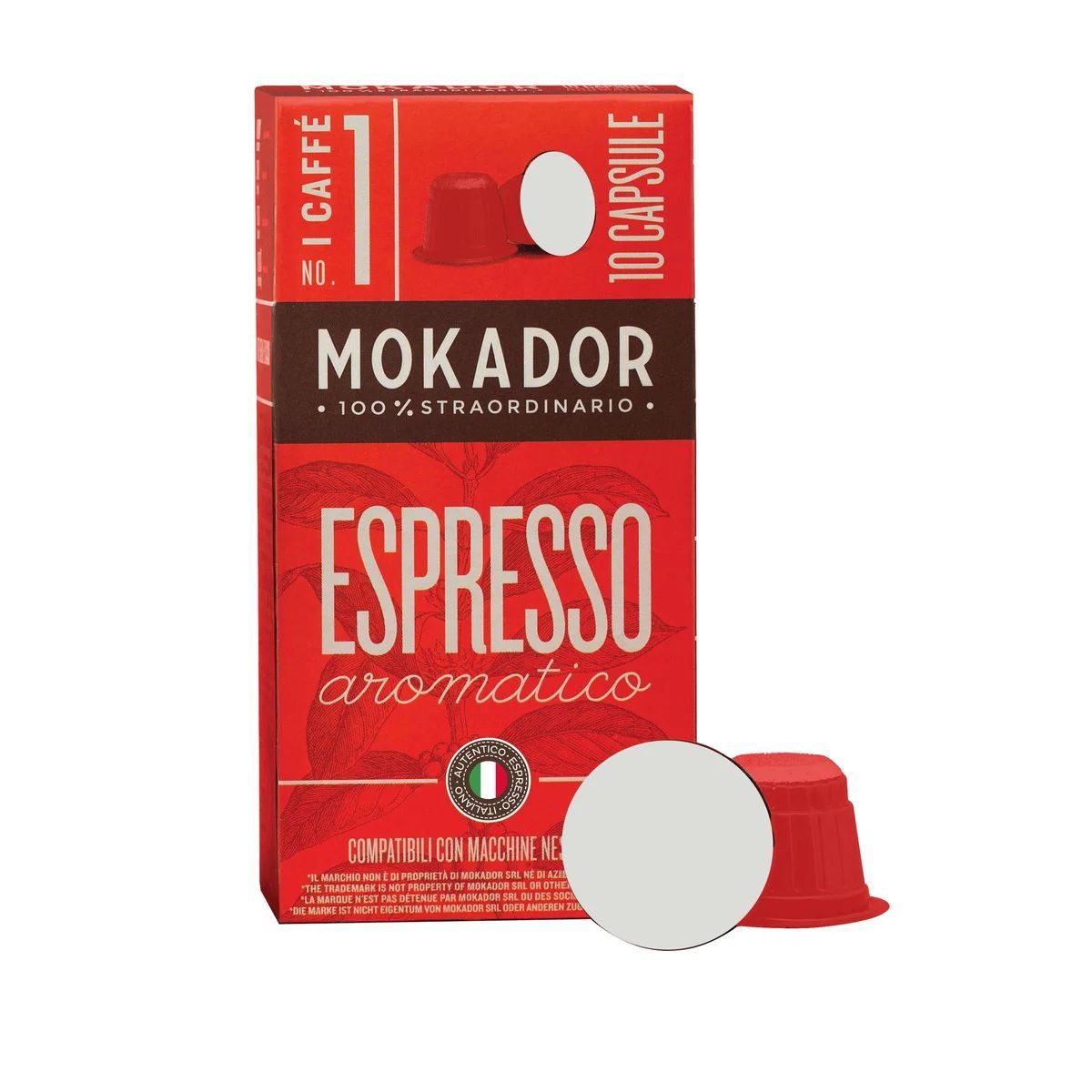 MOKADOR AROMATICO ネスプレッソ互換カプセル 100個 - メルカリ