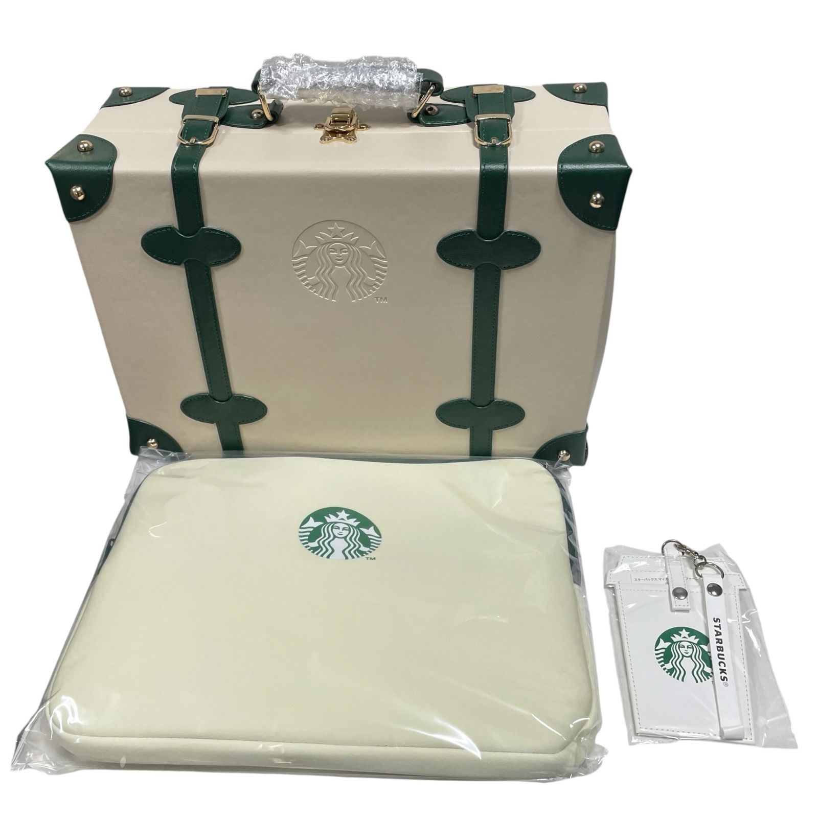 「りくみん」スターバックス トランクバッグ（マルチケース） りくみん様専用」スターバックス トランクバッグ（マルチケース