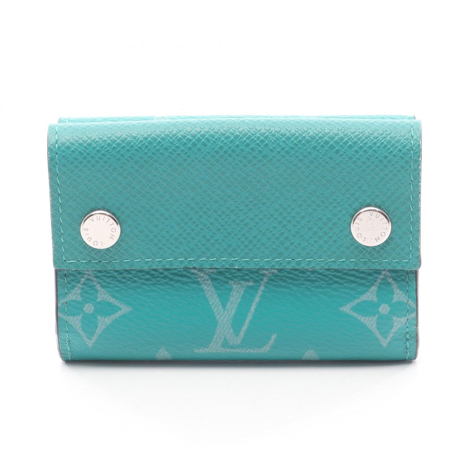 ルイ・ヴィトン LOUIS VUITTON 三つ折り財布 ディスカバリー コンパクトウォレット M67626 ヴェール レザー ディスカバリー・コンパクトウォレット メンズ Used A