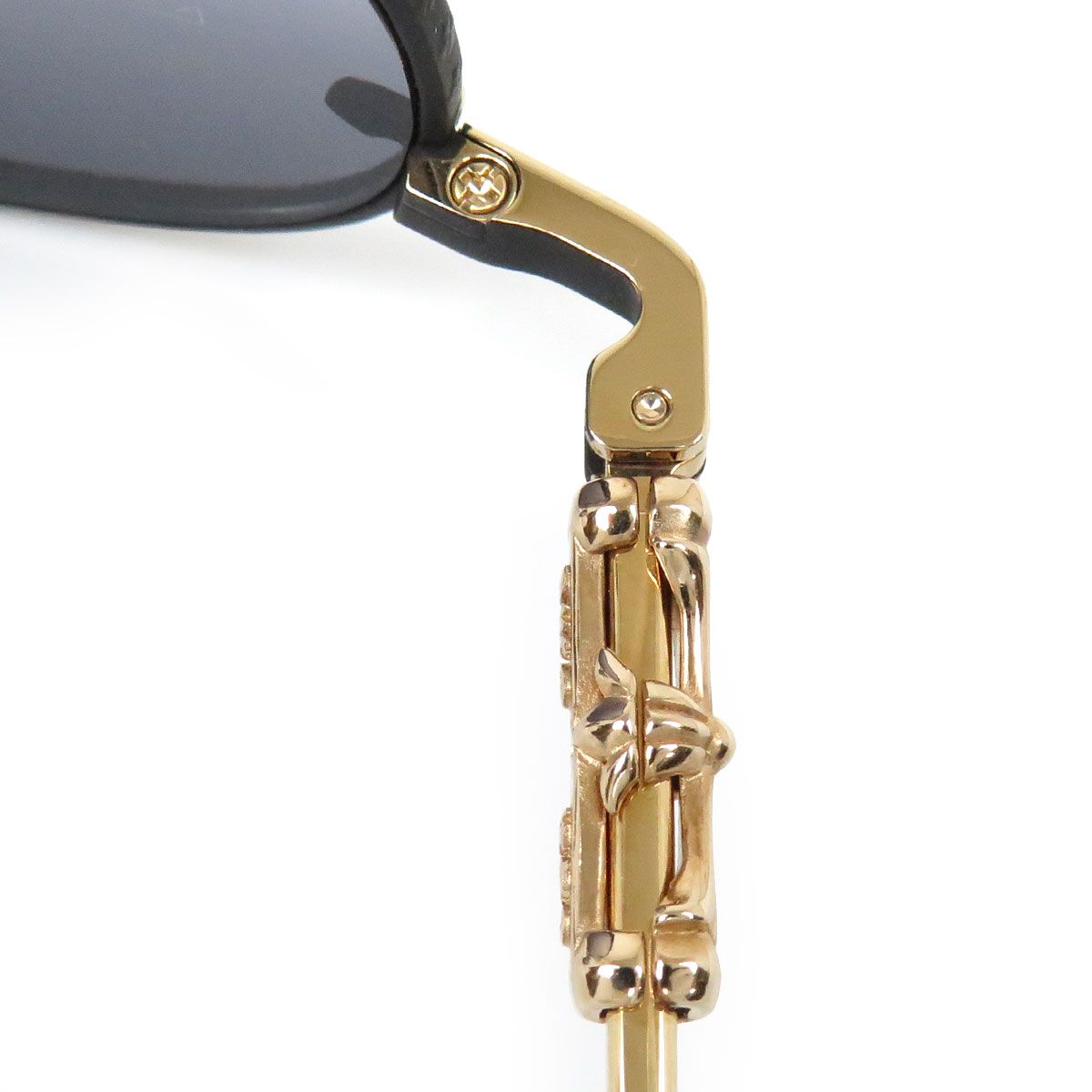 クロムハーツ ORALGAMI ダブルブリッジ サングラス プラスチック GP ユニセックス ブラック CHROME HEARTS 【中古】 【アパレル・小物】 Chrome Hearts - クロムハーツ ORALGAMI ダブルブリッジ サングラス