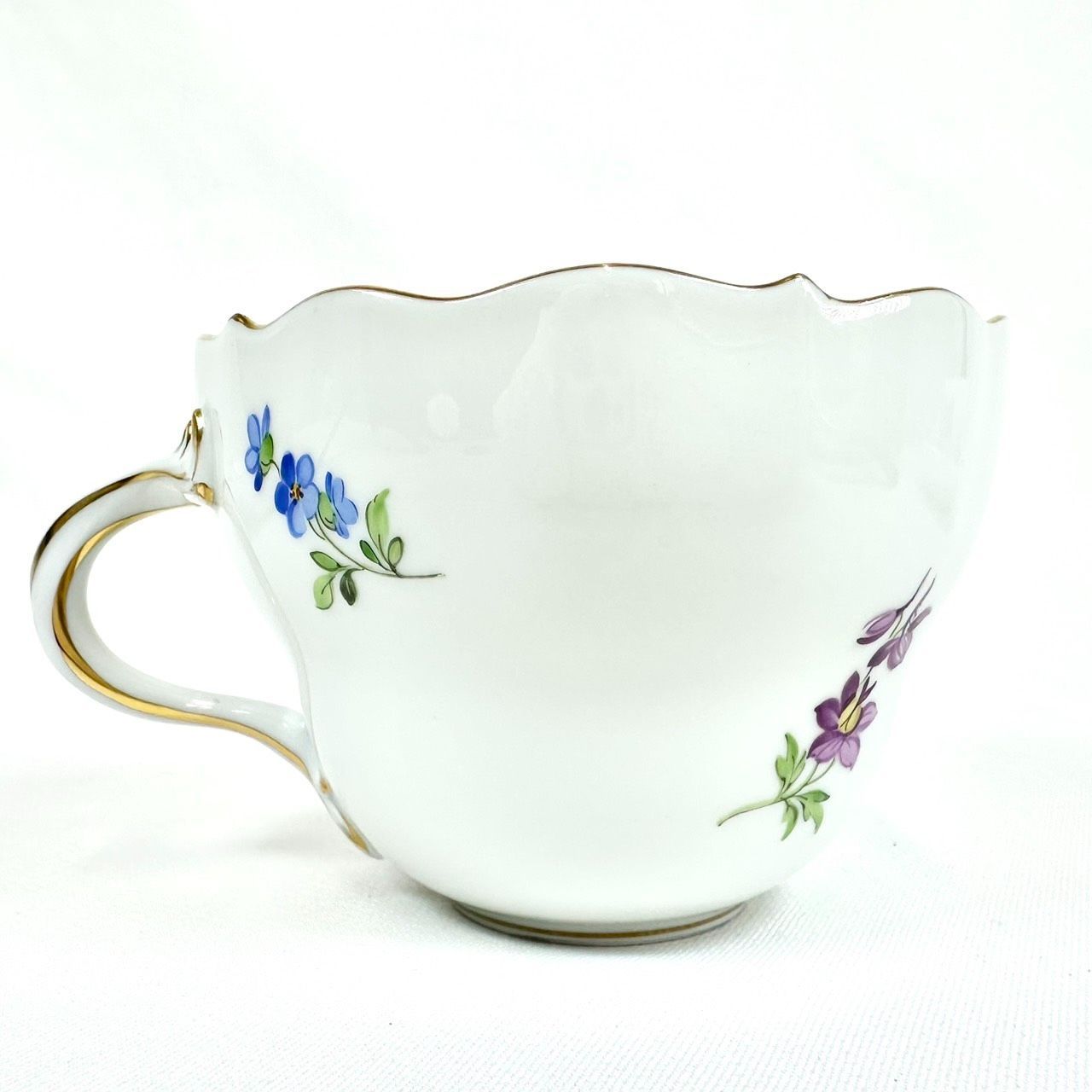 返品OK】美品 Meissen マイセン カップ & ソーサー ベーシックフラワー 