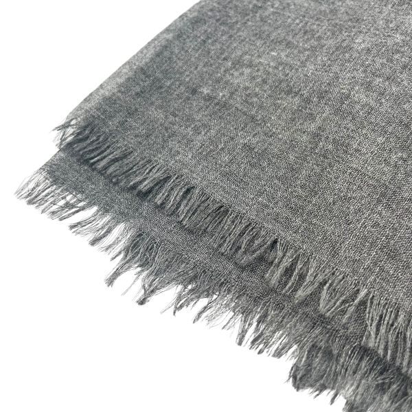 【BRUNELLO CUCINELLI】 リネンカシミヤストール★同梱値引承り〼 メンズ カシミア、シルク、コットン製スカーフ | Brunello Cucinelli