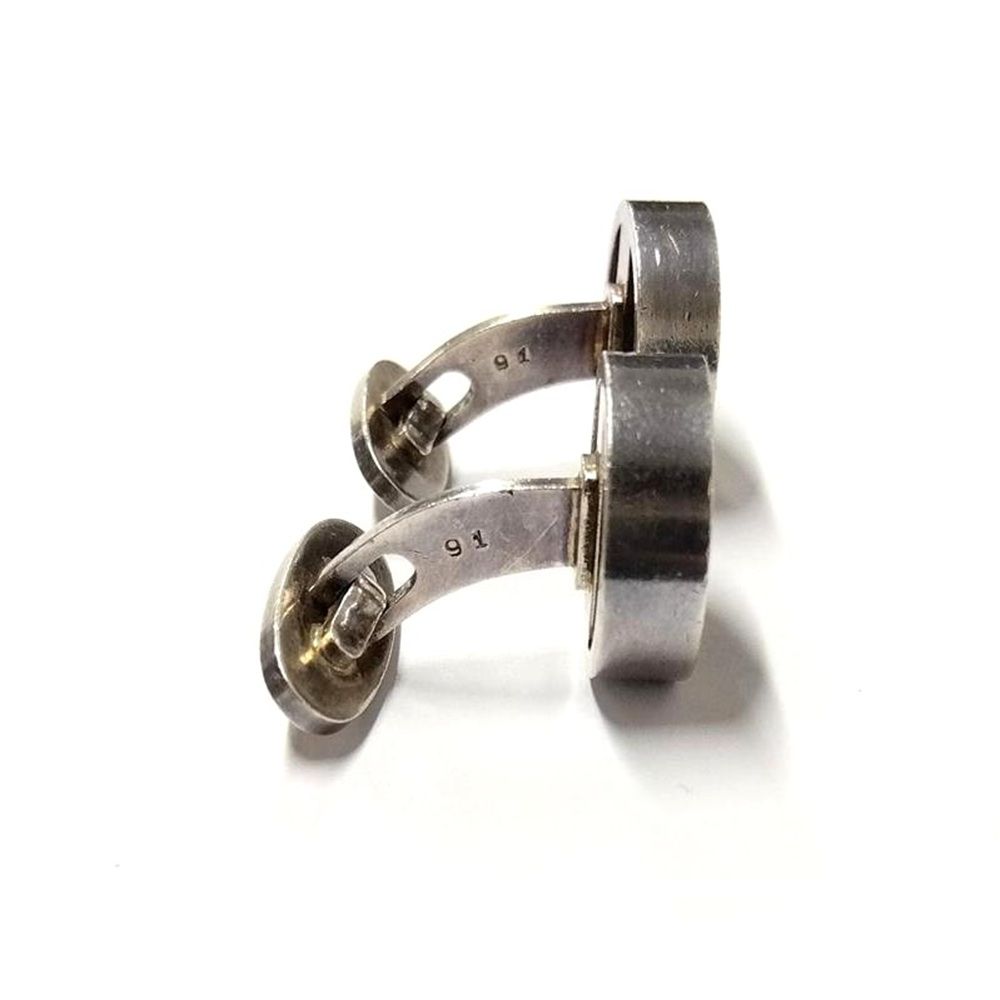 ジョージジェンセン カフスボタン 70 ラウンド 牛 SV925 Bull ジョージジェンセン Georg Jensen カフス カフリンクス 牛モチーフ