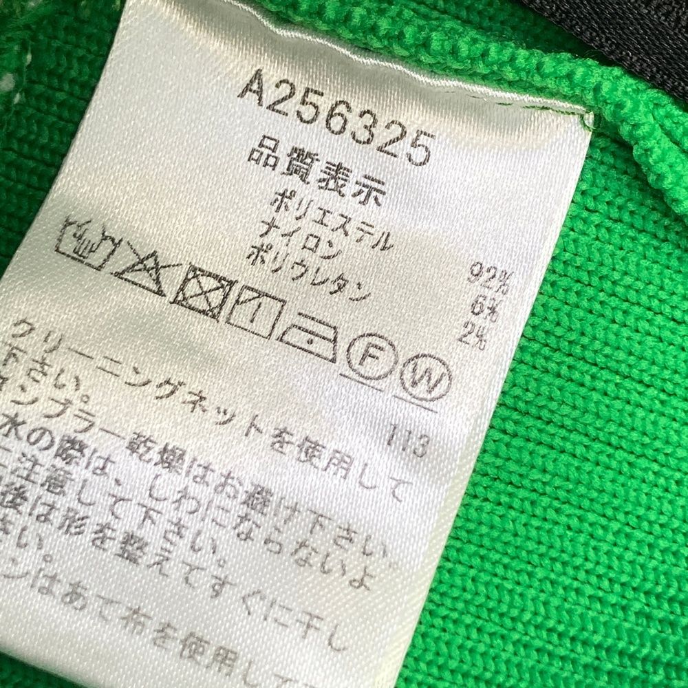 サイズ：36 ARCHIVIO アルチビオ ニット プリーツスカート グリーン系