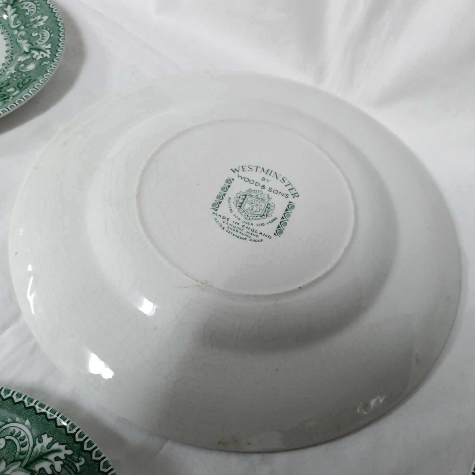 【新古品】WESTMINSTER WOOD&SONS ミートセット　皿5枚　箱付 未使用☆WESTMINSTER WOOD & SONS 花柄皿セット - メルカリ