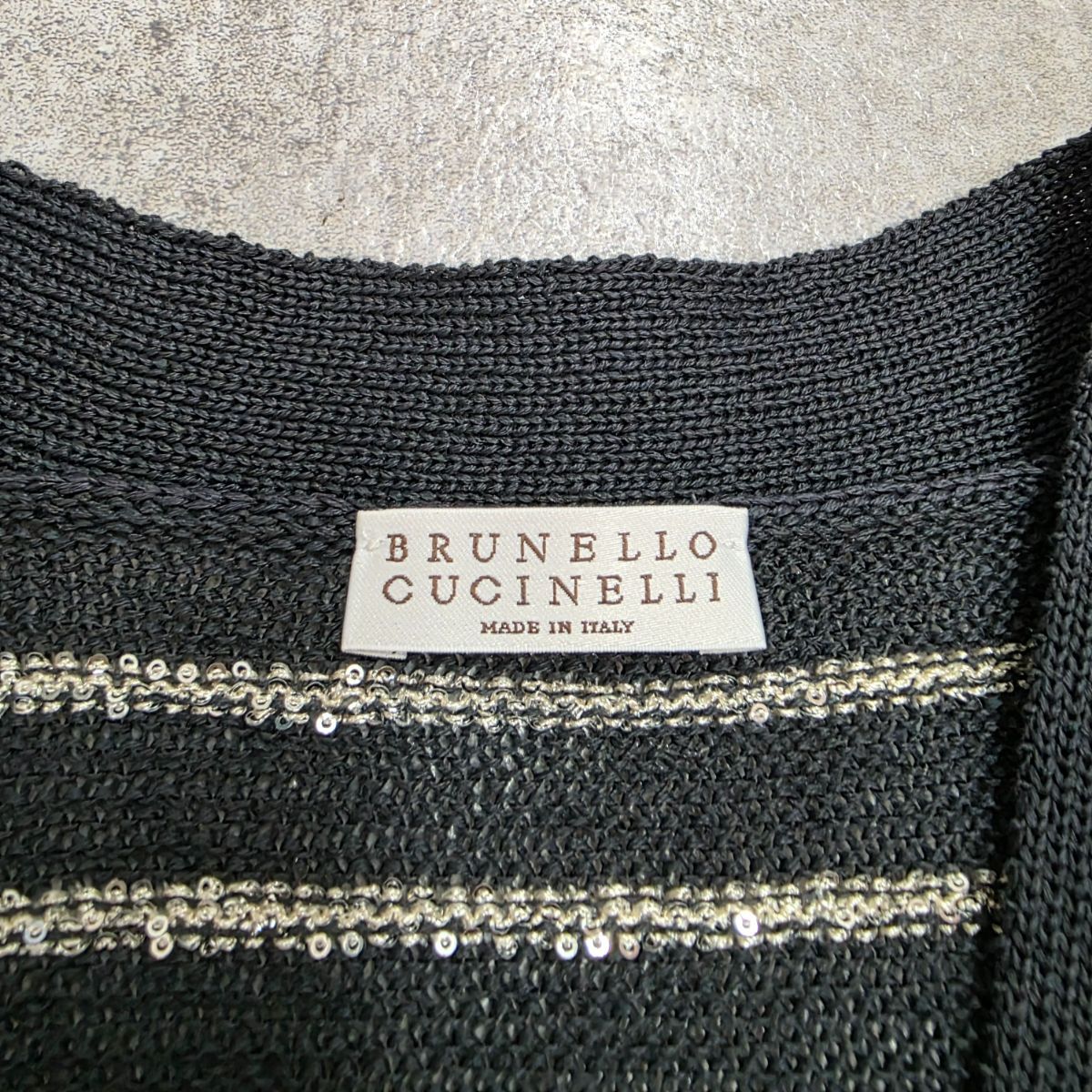 Brunello Cucinelli ブルネロクチネリ スパークリング サマーニット