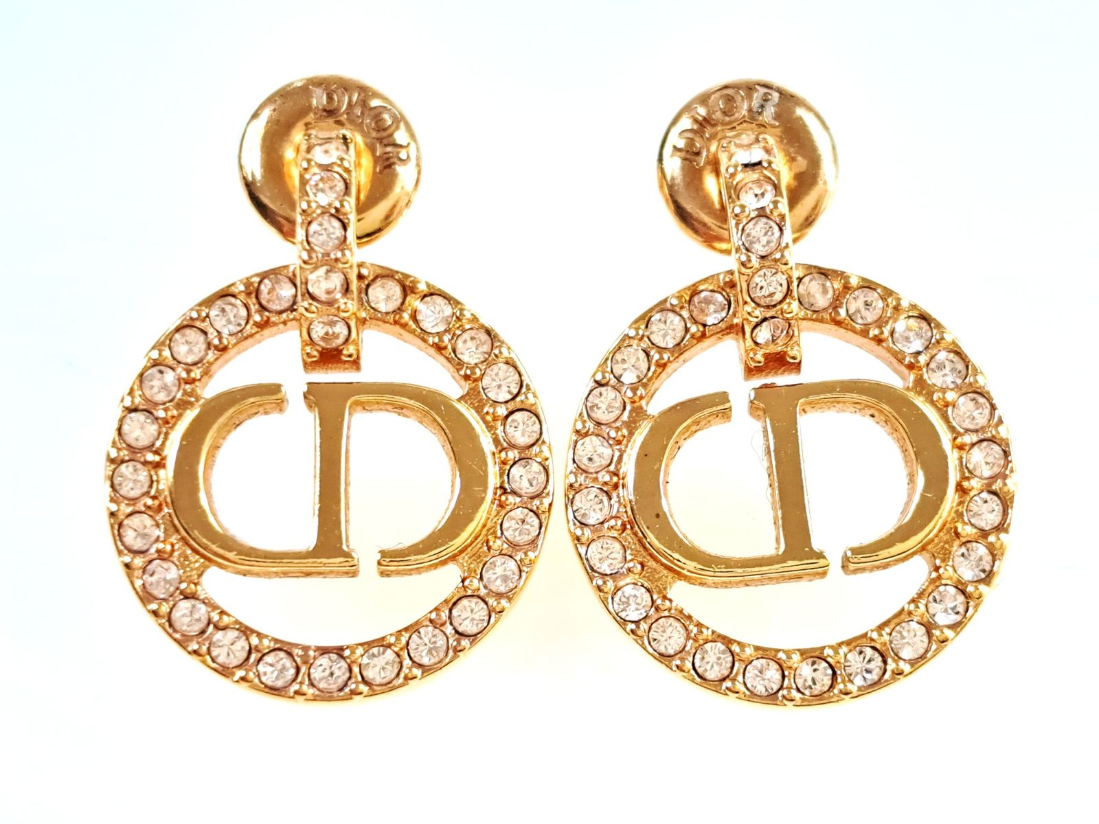 クリスチャン・ディオール Christian Dior Petit CD ピアス ライン