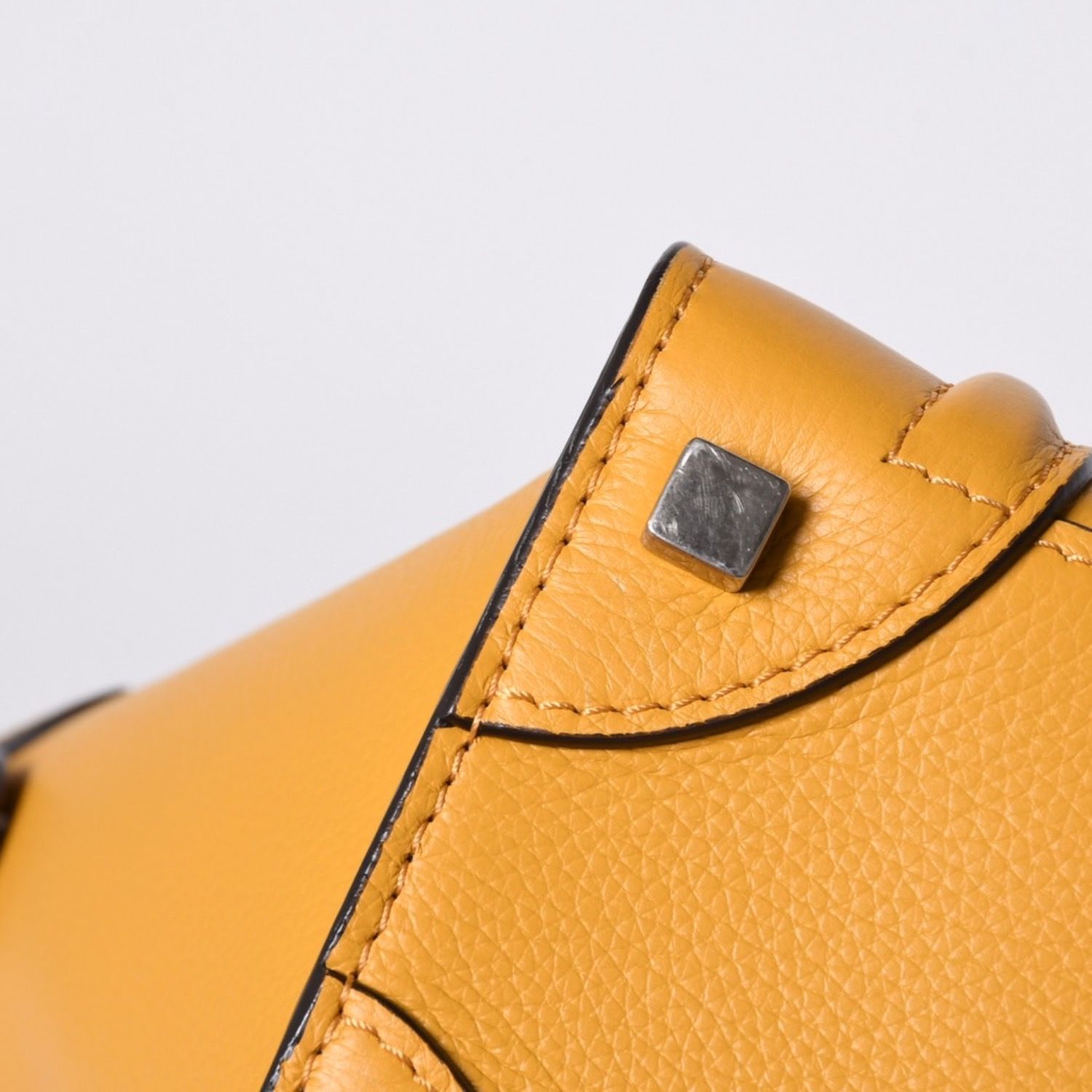 CELINE セリーヌ ラゲージ ミニショッパー レザー Hand Bag