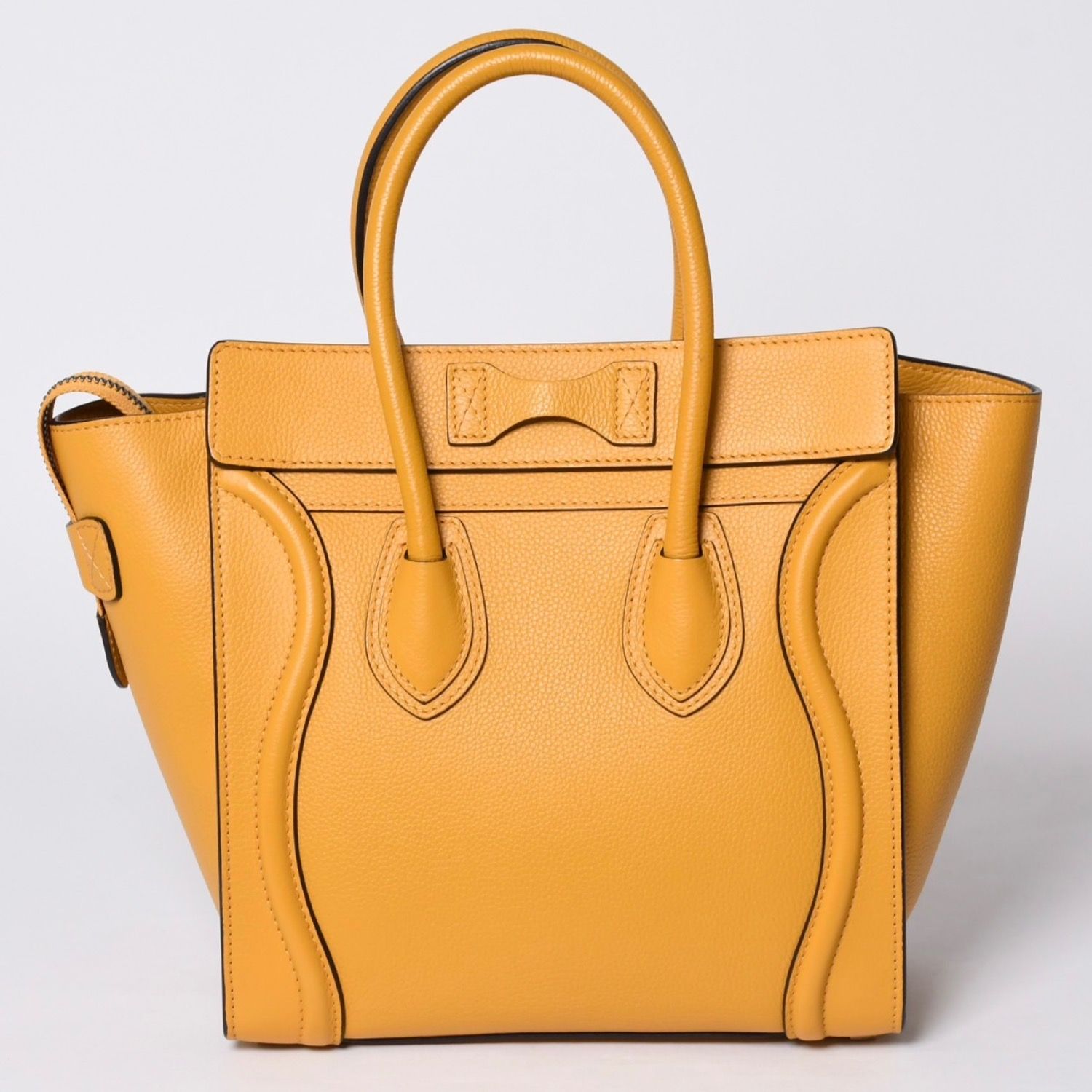 CELINE セリーヌ　ラゲージ　バッグ　ミディアム　ハンドバッグ　イエロー 楽天市場】セリーヌ CELINE ラゲージ ナノ ショルダーバッグ イエロー
