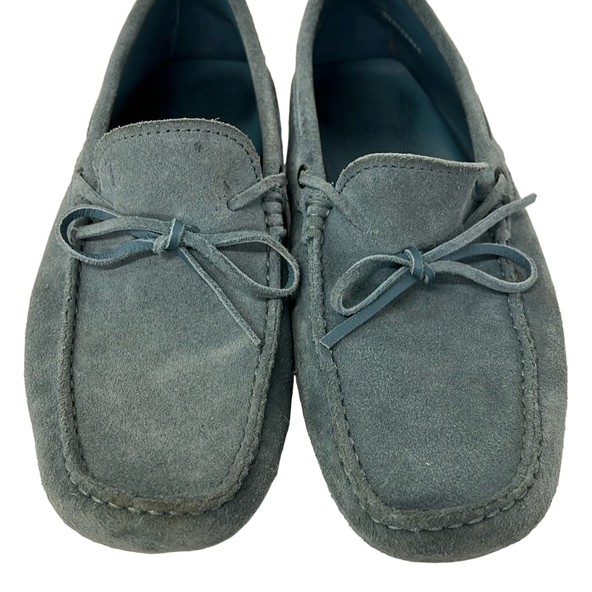 TOD'S(トッズ) ドライビングシューズ 7 メンズ - ブルーグリーン