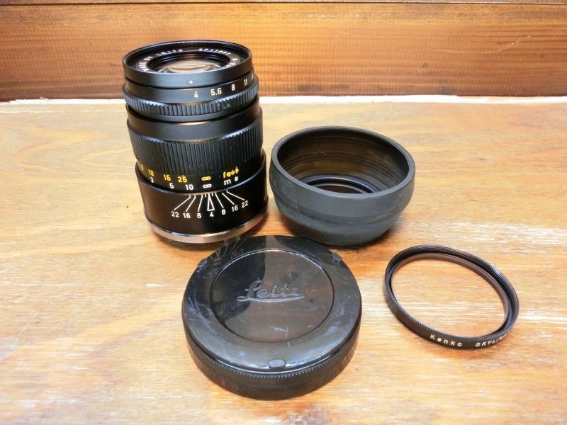 M-ROKKOR 90mm F 4 ライカM マウント　良品 7922 良品 ライツ ライカ LEITZ M-ROKKOR 90mm 4 Mマウント 中望遠