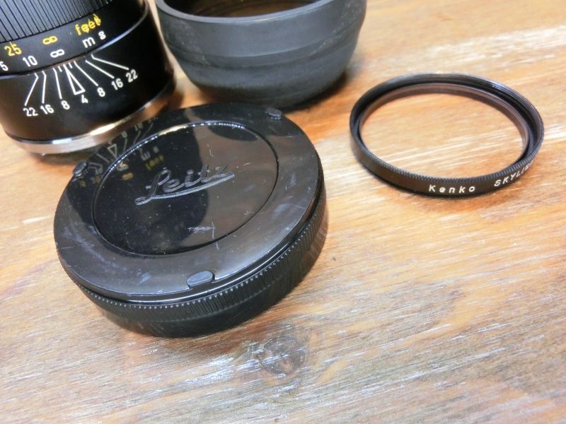 7922 良品 ライツ ライカ LEITZ M-ROKKOR 90mm 4 Mマウント 中望遠