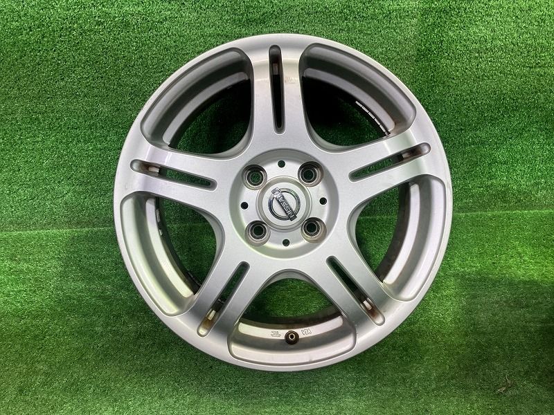 日産 NISSAN 純正 ティーダ オプション C11 ホイール アルミ シルバー 
