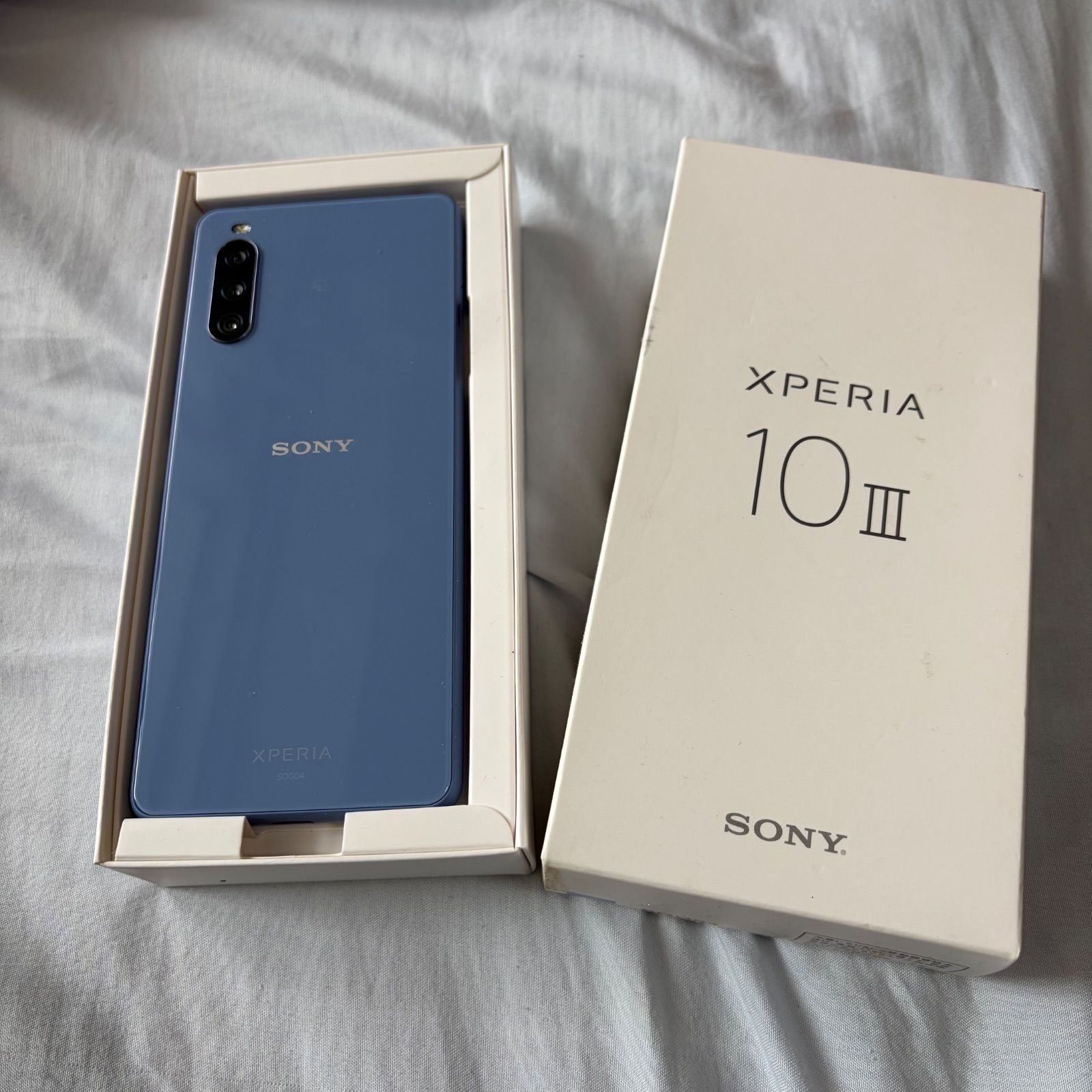 Xperia 10 III SIMフリー ブルー 128GB 美品 - メルカリ