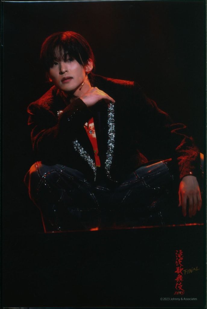 SnowMan 23年滝沢歌舞伎ZERO FINAL 目黒蓮 大判)公式写真*1枚 - メルカリ