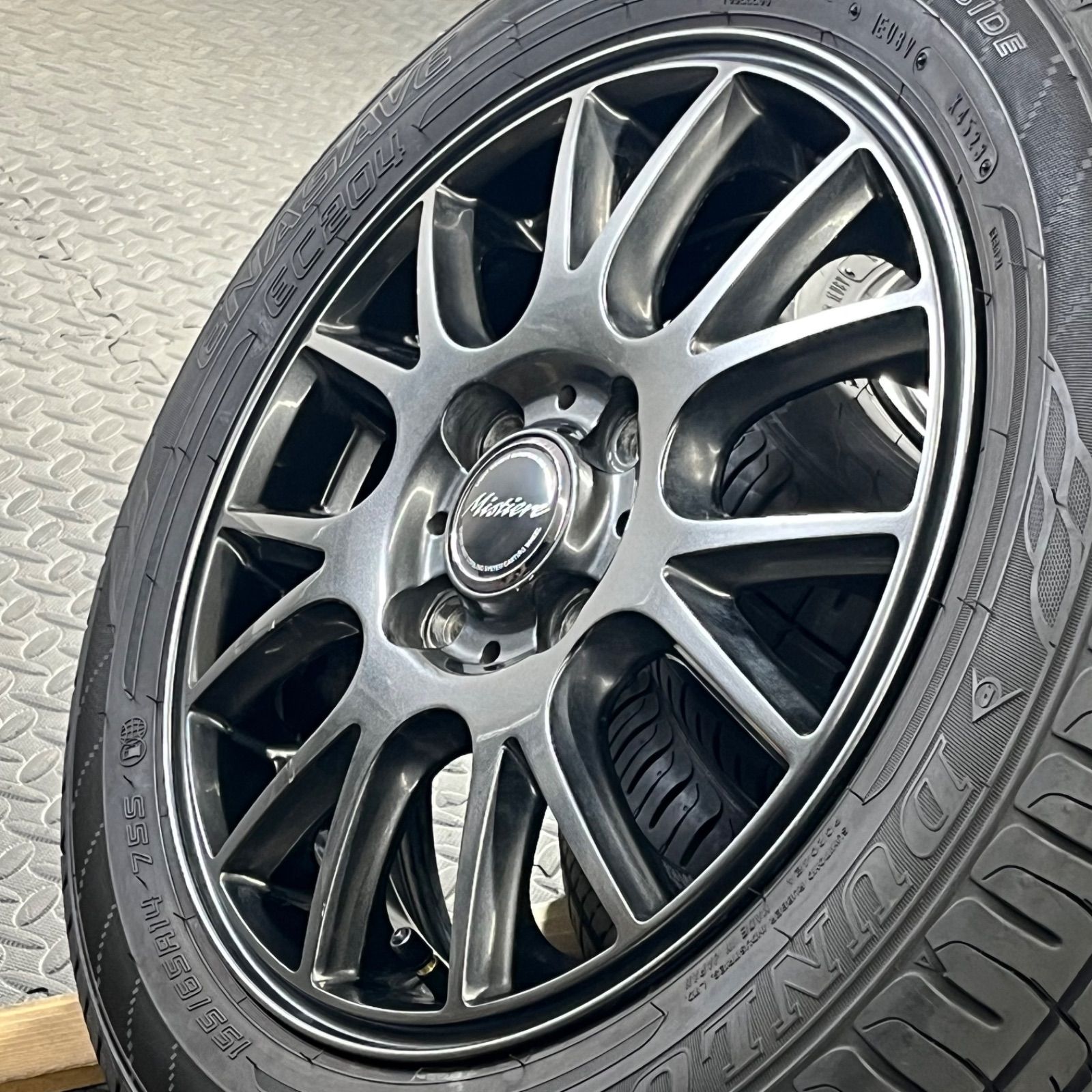 21〜23年製 155/65R14 ダンロップ エナセーブEC204 ミスティーレ RB14 