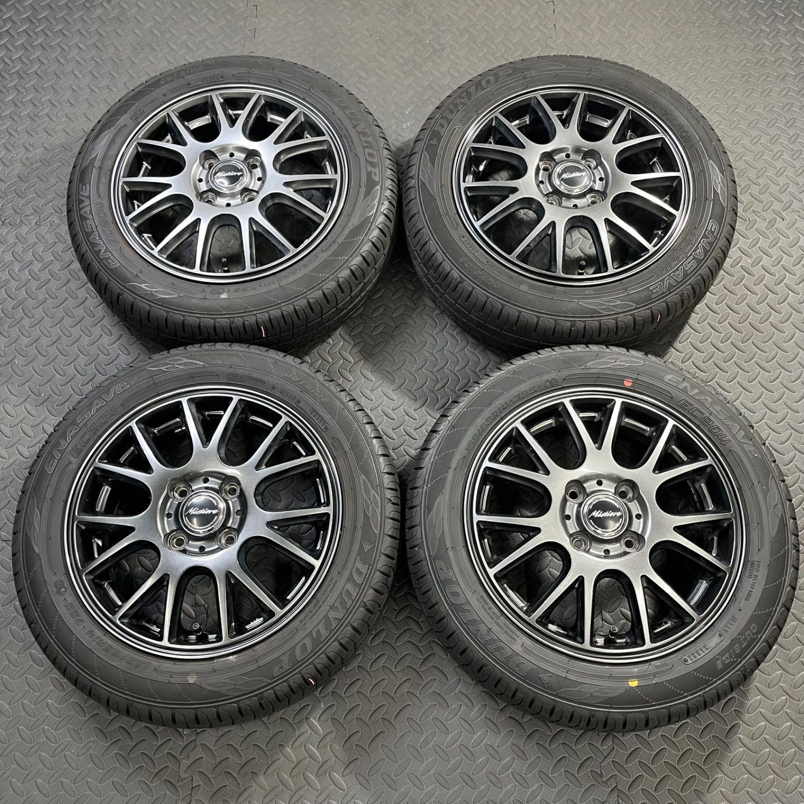 21〜23年製 155/65R14 ダンロップ エナセーブEC204 ミスティーレ RB14 