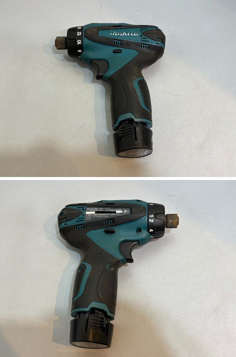 ◇Makita マキタ 充電式ドライバドリル DF030DWX 充電器×1,バッテリー