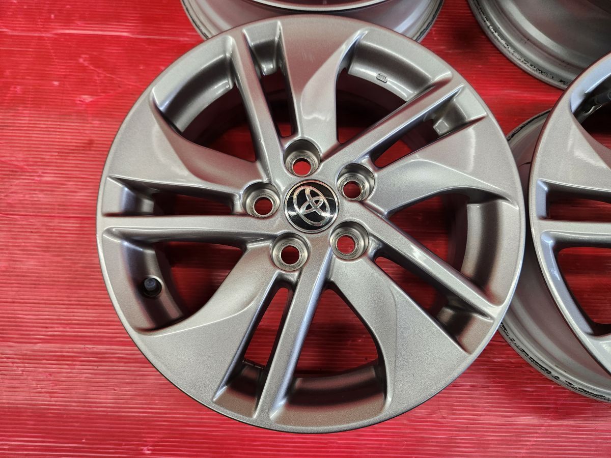 値下げ　170系シエンタ純正アルミホイール TOYOTA トヨタ シエンタ 170系 純正 オプション 中古ホイール 4本 6J