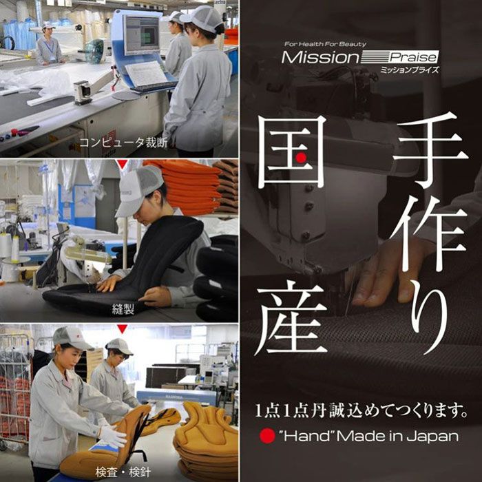 Mission Praise AMAZING GT Protect ドライブ専用高機能サポートクッション 1個
