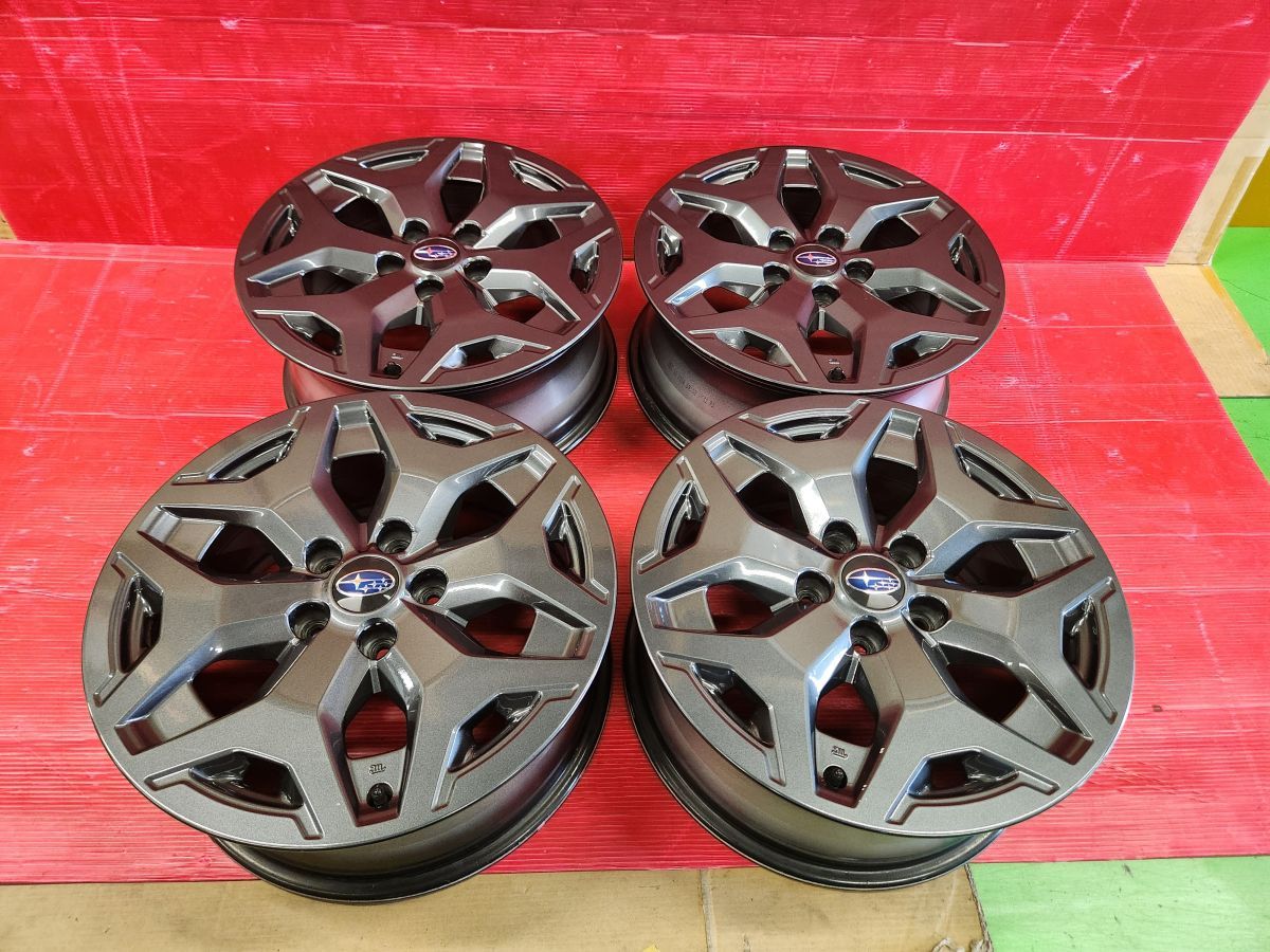 スバル SK フォレスター X-BREAK 純正 17インチアルミホイール 4本SET