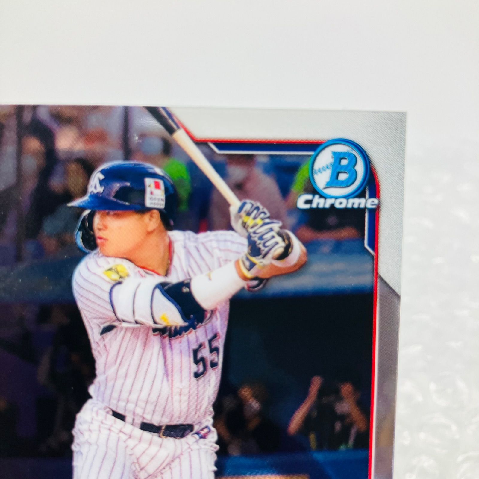 2022 TOPPS NPB Bowman 村上宗隆 MUNETAKA MURAKAMI ベース Chrome 