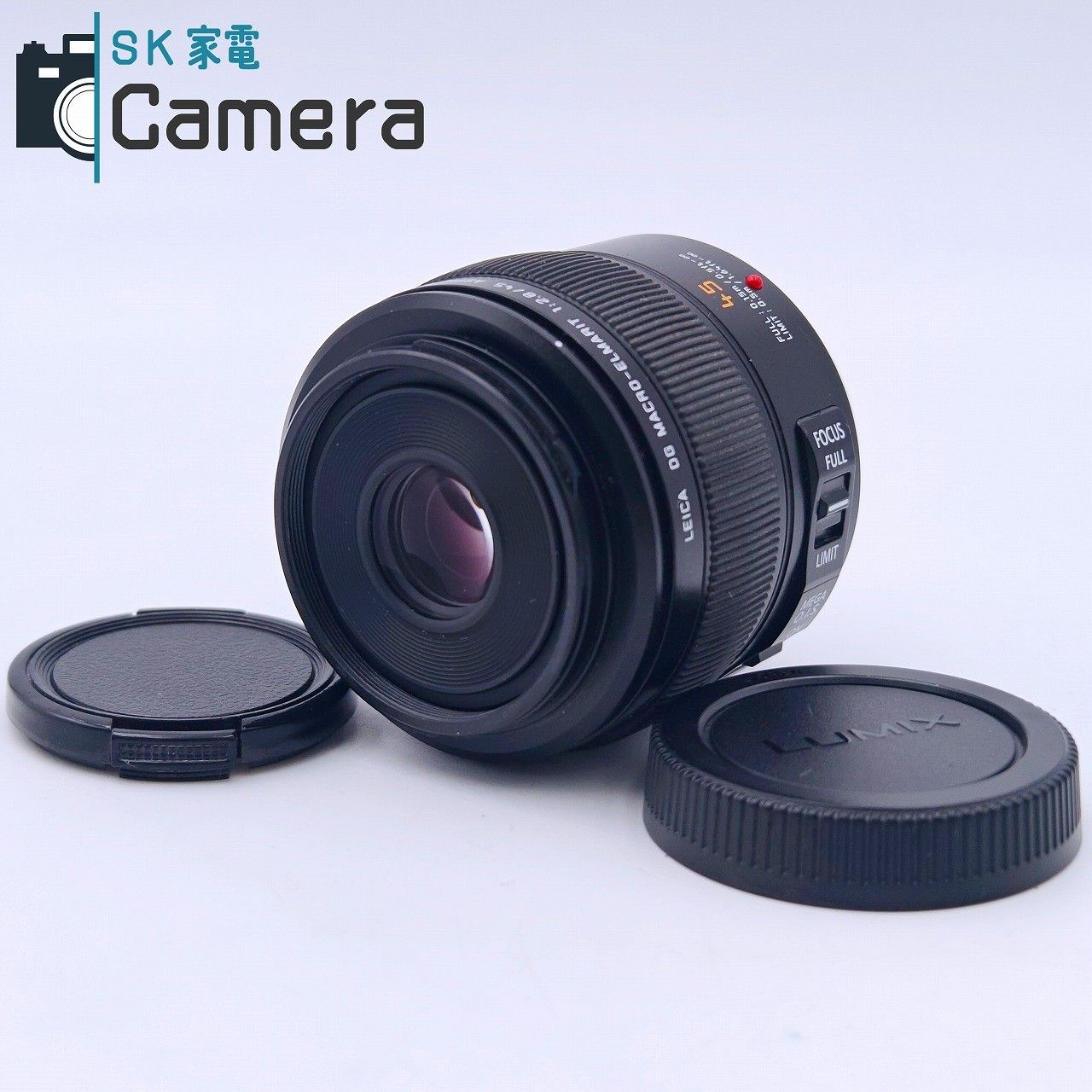 中古】 Panasonic LEICA DG MACRO -ELMARIT 45mm F2.8 ASPH
