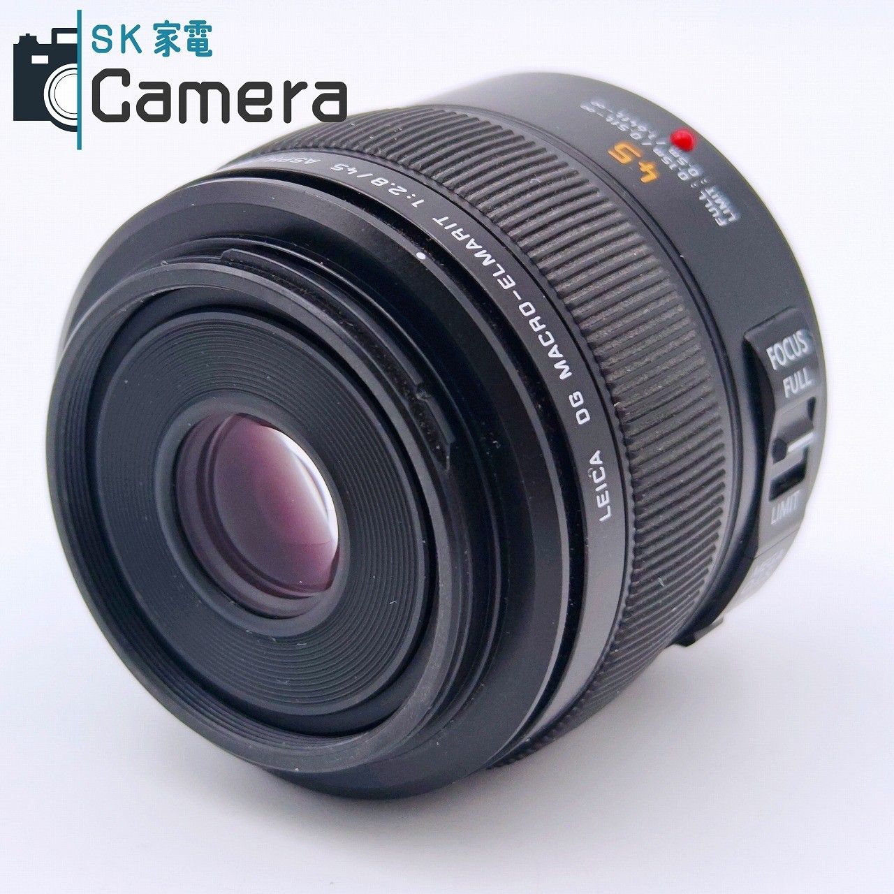 中古】 Panasonic LEICA DG MACRO -ELMARIT 45mm F2.8 ASPH