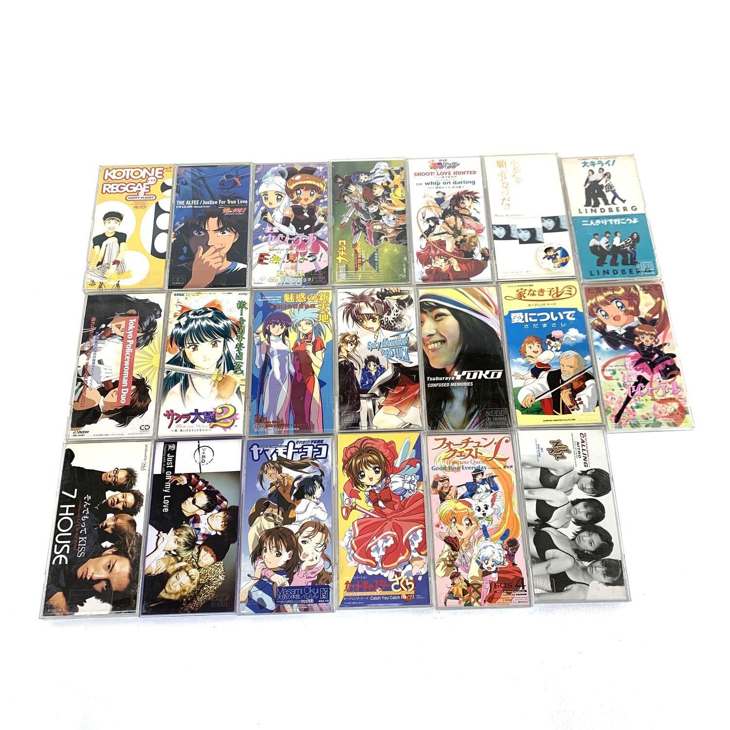 ダカーポ・GAなどのアニメ関係 CD　１００枚以上まとめ売り　※ジャンク品 ☆加古川物流】中古 ジャンク アニメ系 8cmシングル 20点セットカード
