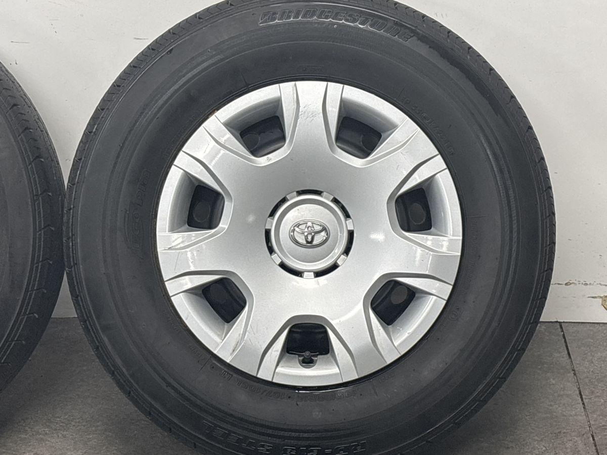 交換用に】トヨタ 200 ハイエース 純正 15in 6J +35 PCD139.7