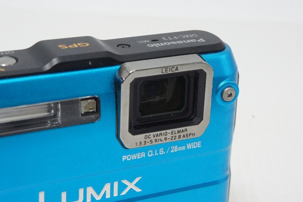 Panasonic パナソニック LUMIX DMC-FT3 ブルー コンパクトデジタル