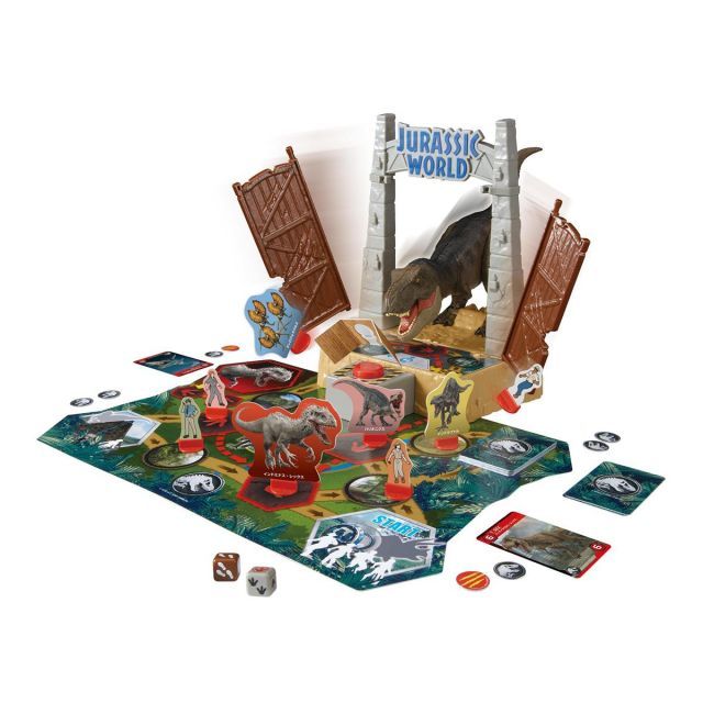 【送料無料】エポック社(EPOCH) ジュラシックワールド(JURASSIC WORLD) 大脱出! T. レックスパニックゲーム STマーク認証 6歳以上 恐竜 おもちゃ ゲーム