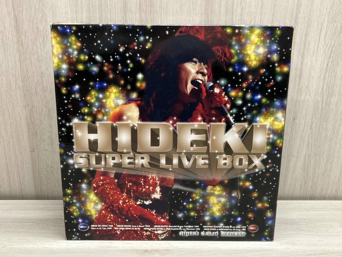 西城秀樹　スーパーライブボックス　CD CD 西城秀樹 スーパーライブボックス CD