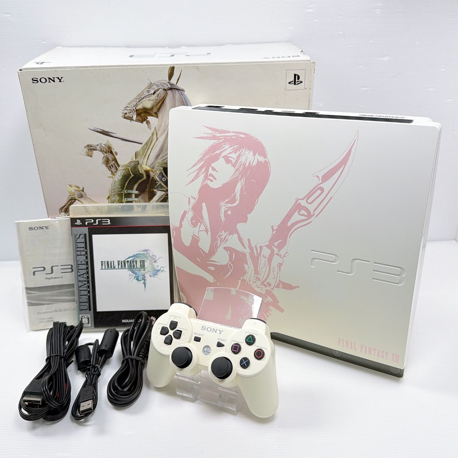 美品 プレステ3本体 ファイナルファンタジー 13 ライトニング