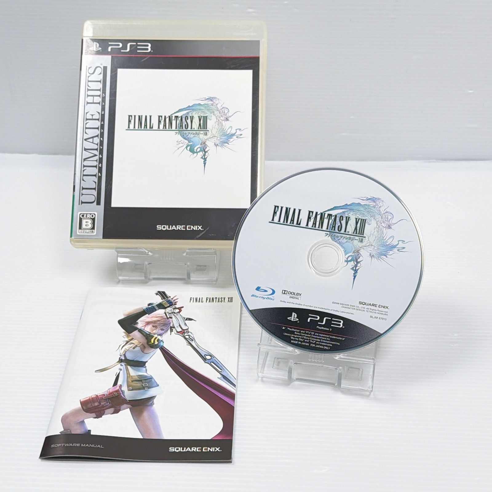 美品 プレステ3本体 ファイナルファンタジー 13 ライトニング