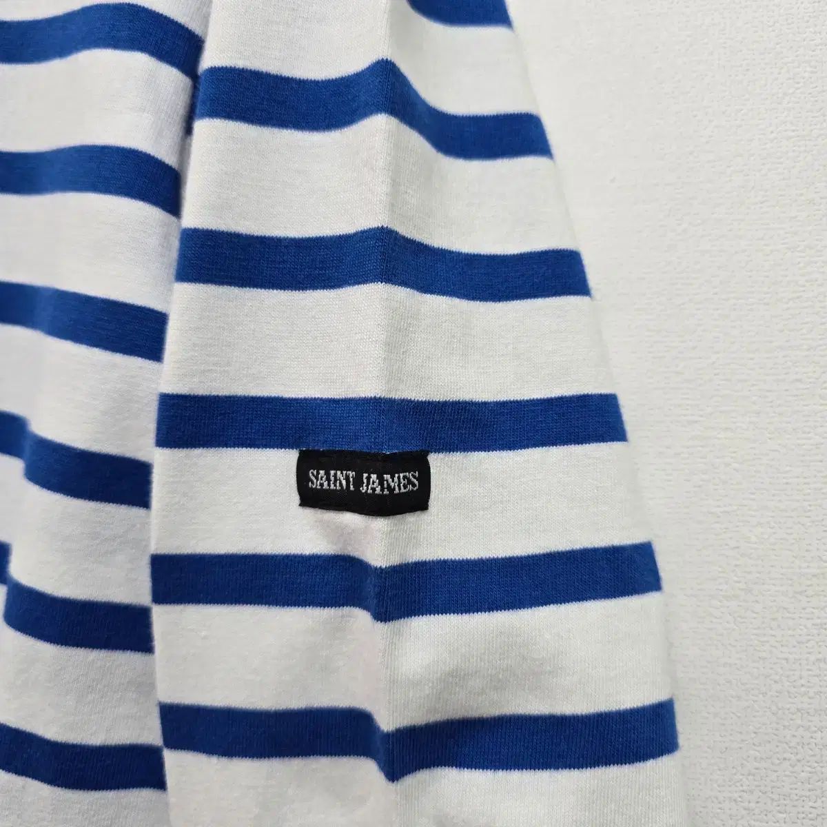 SAINT JAMES セントジェームス ストライプ 長袖Tシャツ-サイトでは販売し