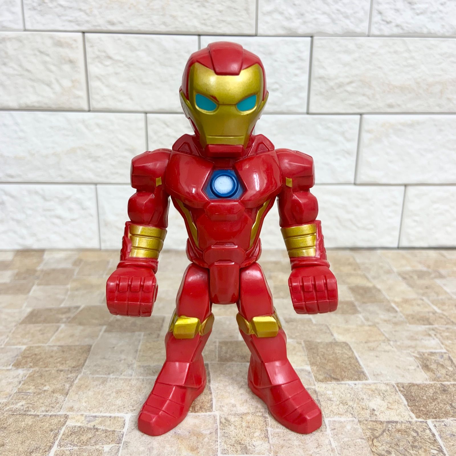 2つセット】MARVEL マーベル フィギュア&バイクセット アイアンマン 