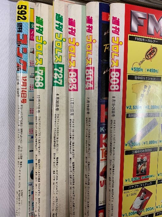 プロレス関連まとめ（※不揃い全20冊セット）週刊ゴング・週刊プロレス