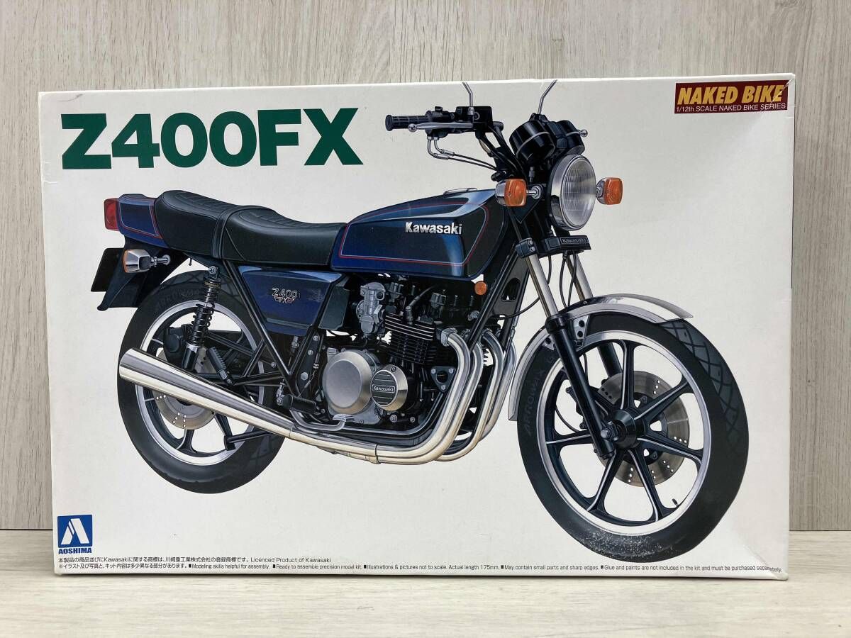 アオシマ Kawasaki Z400FX 1/12 ネイキッドバイク 04 041512 - メルカリ