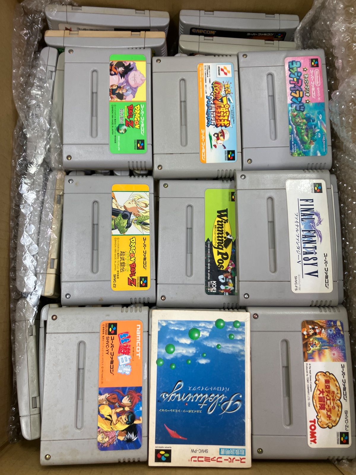 スーパーファミコンソフト　52本セットまとめ売り 20本セット【スーパーファミコン ソフト③】まとめ売り - メルカリ