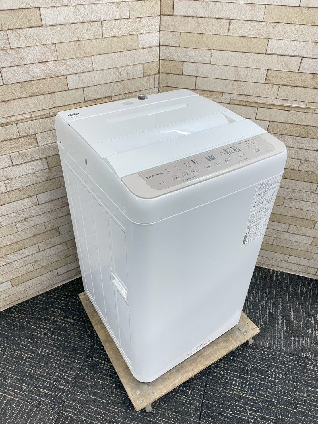 大阪送料無料☆3か月保障付き☆洗濯機☆パナソニック☆7kg☆2023年☆NA