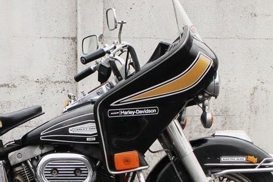 1975-1977 FLH VETTER LIBERATOR FAIRING 1975 タンク デカール ショベル パンヘッド ナックル チョッパー サバイバー ハーレー エボ スポーツスター ソフテイル アイアンJ22-501
