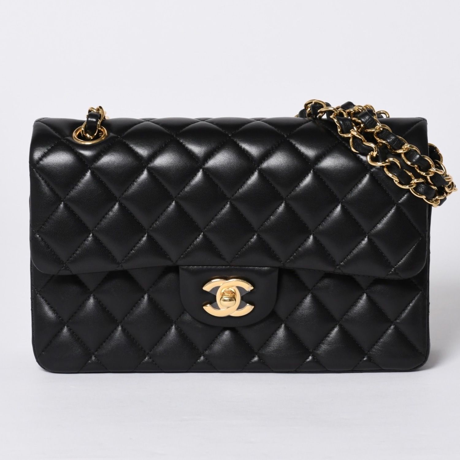 新品同様 CHANEL シャネル マトラッセ23 Wフラップ Wチェーン 